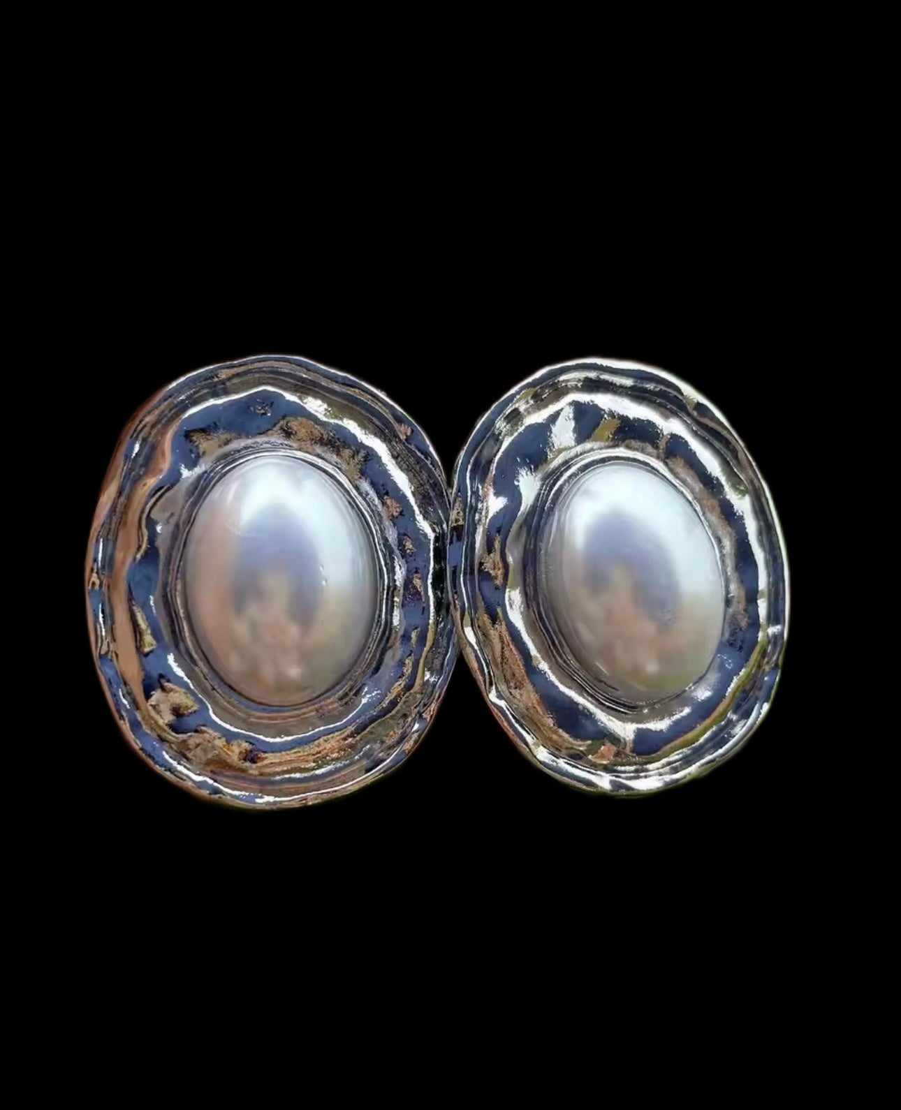 Isla De La Plata Pearl Earrings