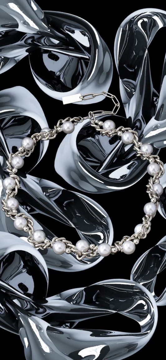 Stellar Nova Pearl Necklace